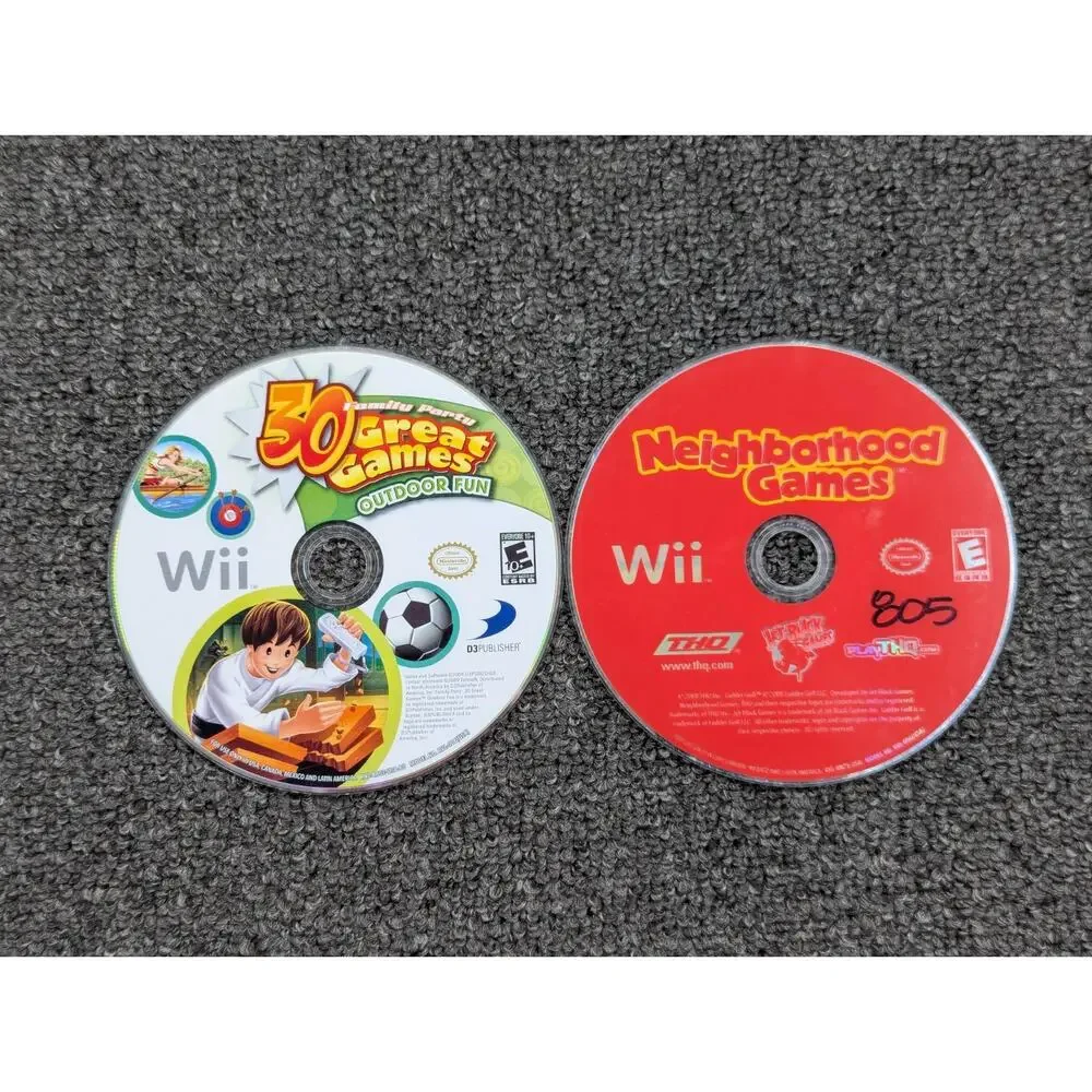 Lot of 11 Nintendo Wii Games Loose Discs in Jewel Cases Tested